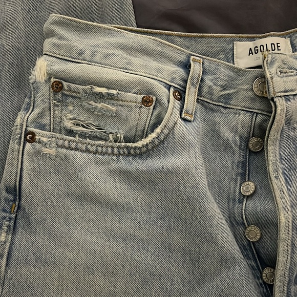 Agolde 90’s Light Denim Jeans *Free Shipping* - Picture 6 of 9